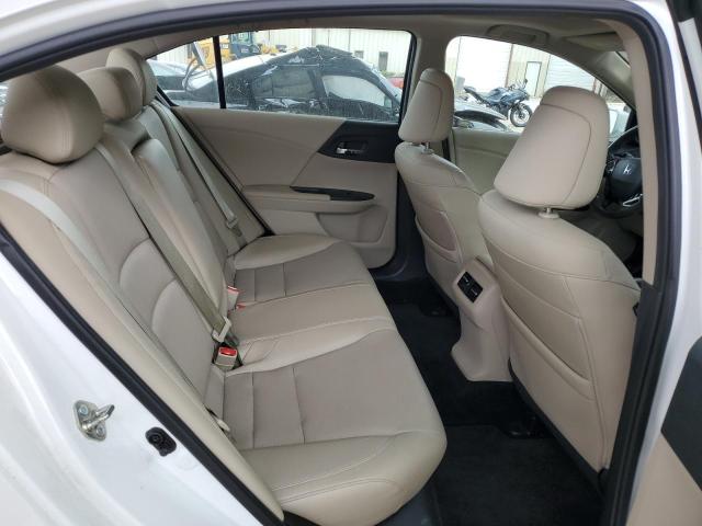 1HGCR3F86GA006750 - 2016 HONDA ACCORD EXL WHITE photo 10