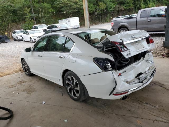1HGCR3F86GA006750 - 2016 HONDA ACCORD EXL WHITE photo 2
