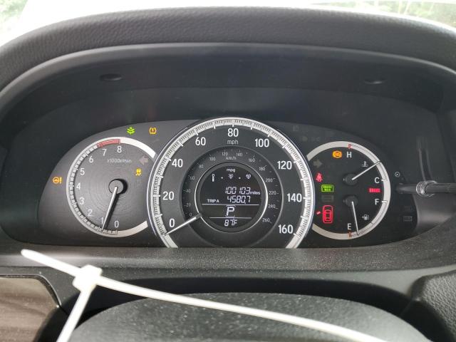 1HGCR3F86GA006750 - 2016 HONDA ACCORD EXL WHITE photo 9