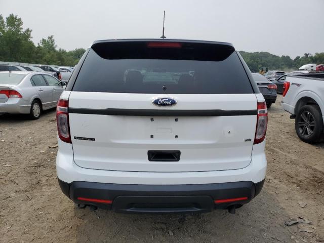 1FM5K8AR0DGC73105 - 2013 FORD EXPLORER POLICE INTERCEPTOR WHITE photo 6