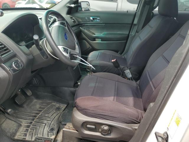 1FM5K8AR0DGC73105 - 2013 FORD EXPLORER POLICE INTERCEPTOR WHITE photo 7