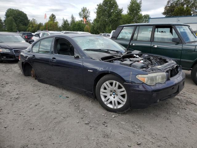 WBAGL63414DP69268 - 2004 BMW 745 I BLUE photo 4