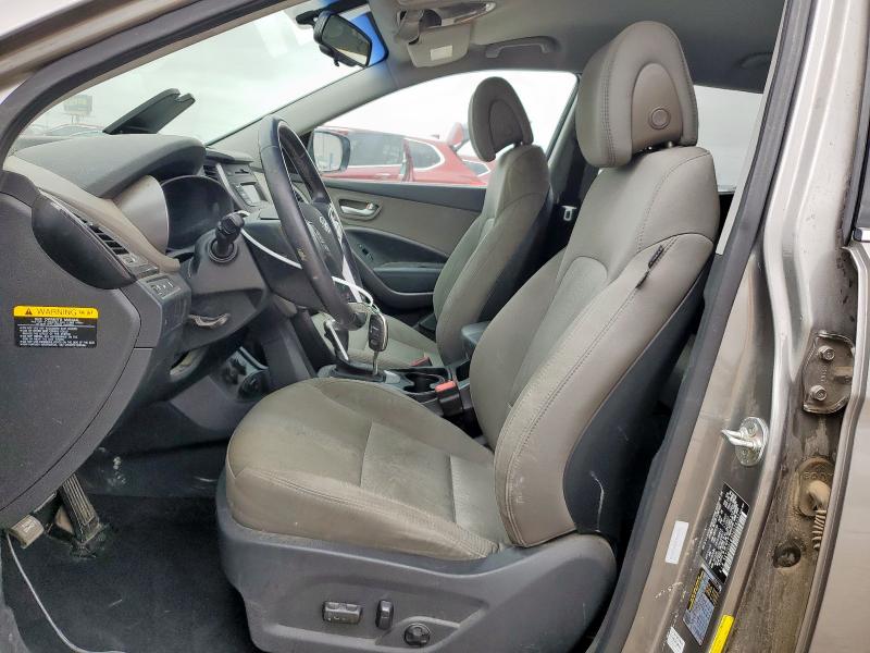 5XYZU3LB3DG029132 - 2013 HYUNDAI SANTA FE S GRAY photo 7