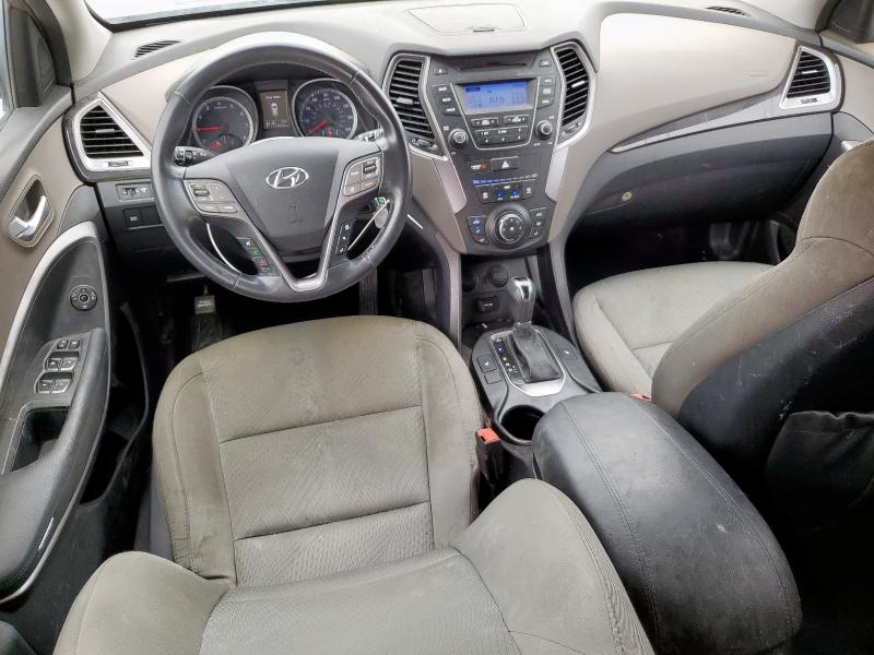 5XYZU3LB3DG029132 - 2013 HYUNDAI SANTA FE S GRAY photo 8