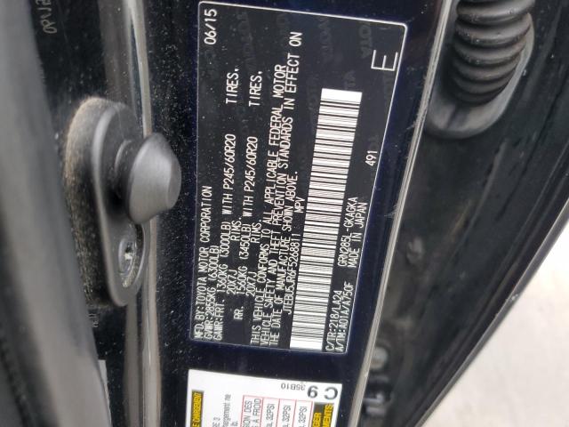 JTEBU5JR6F5268811 - 2015 TOYOTA 4RUNNER SR5/SR5 PREMIUM BLACK photo 13