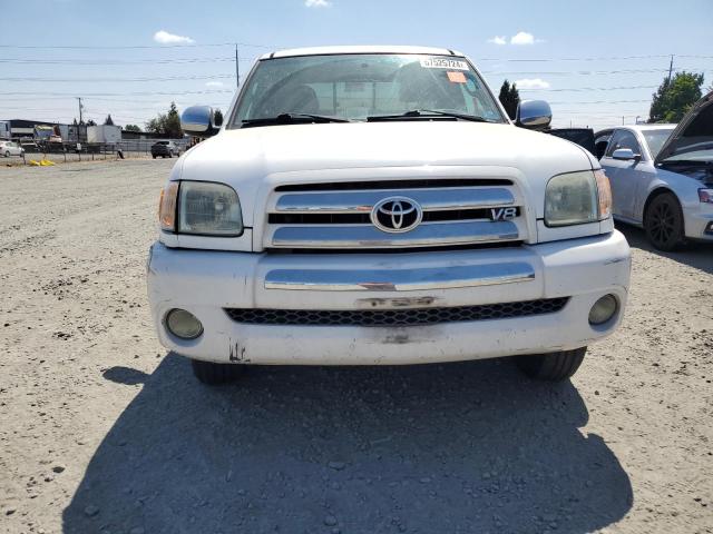 5TBRT34123S350422 - 2003 TOYOTA TUNDRA ACCESS CAB SR5 WHITE photo 5