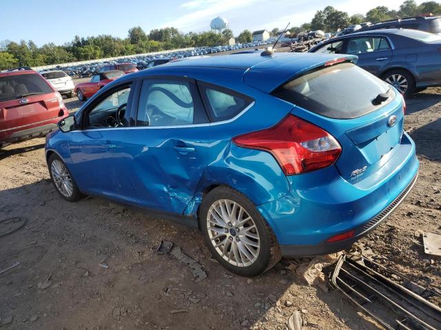 1FADP3N25EL188843 - 2014 FORD FOCUS TITANIUM BLUE photo 2