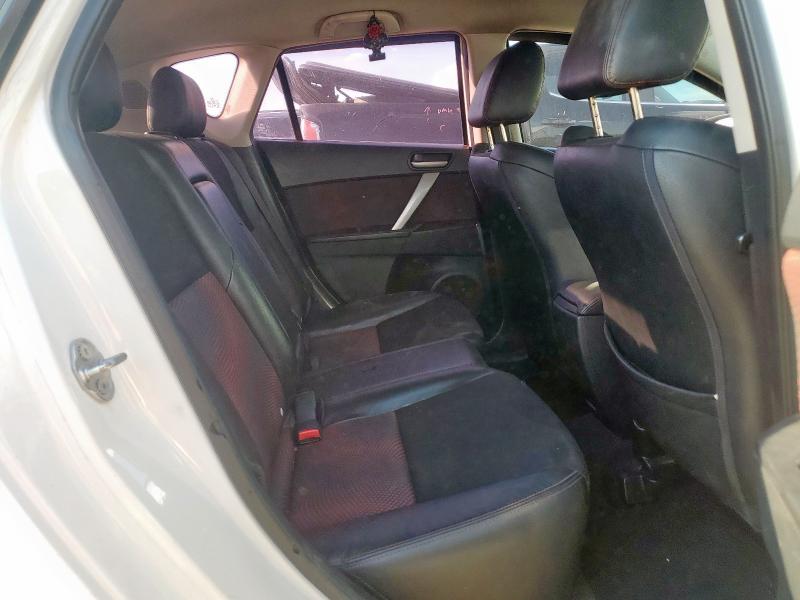 JM1BL1L30D1750820 - 2013 MAZDA SPEED 3 WHITE photo 10