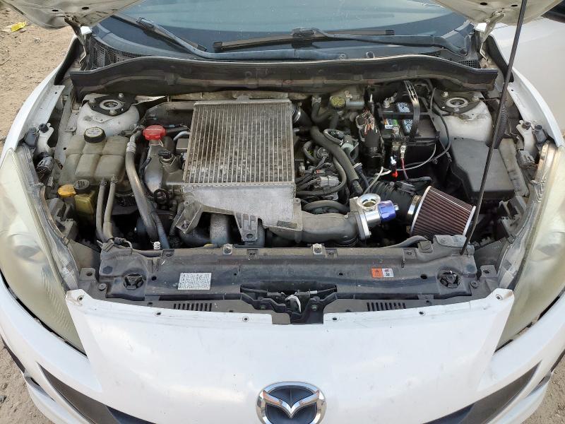 JM1BL1L30D1750820 - 2013 MAZDA SPEED 3 WHITE photo 11