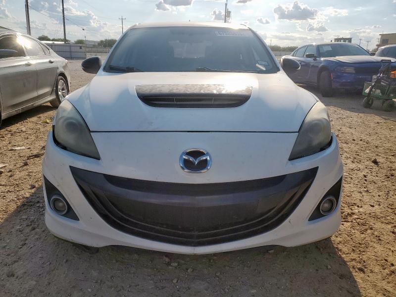 JM1BL1L30D1750820 - 2013 MAZDA SPEED 3 WHITE photo 5