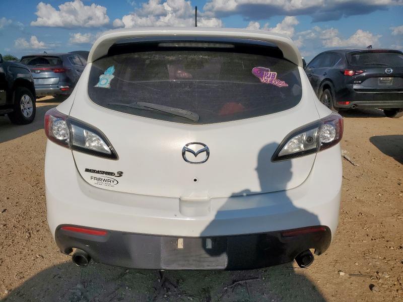 JM1BL1L30D1750820 - 2013 MAZDA SPEED 3 WHITE photo 6
