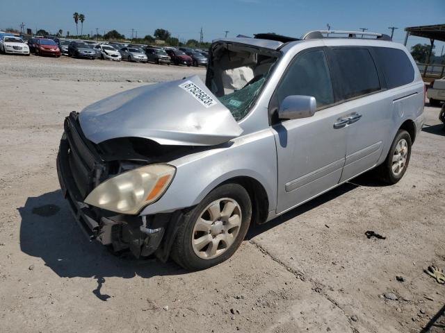 KNDMC233376022267 - 2007 HYUNDAI ENTOURAGE GLS SILVER photo 1