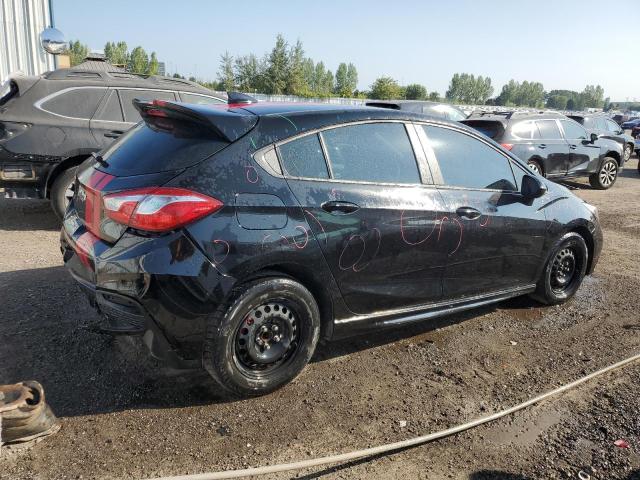 3G1BE6SM5JS641709 - 2018 CHEVROLET CRUZE LT BLACK photo 3