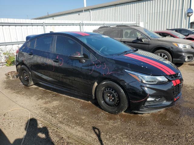 3G1BE6SM5JS641709 - 2018 CHEVROLET CRUZE LT BLACK photo 4