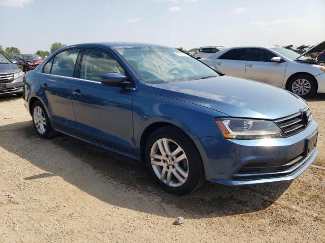 3VW2B7AJ7HM321946 - 2017 VOLKSWAGEN JETTA S BLUE photo 4