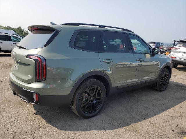 5XYP3DGC9RG445776 - 2024 KIA TELLURIDE EX GREEN photo 3