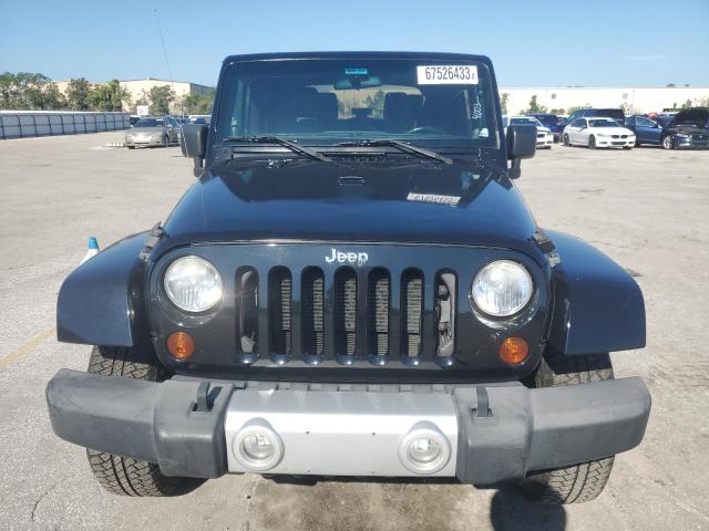 1C4AJWBG3CL235848 - 2012 JEEP WRANGLER SAHARA BLACK photo 5