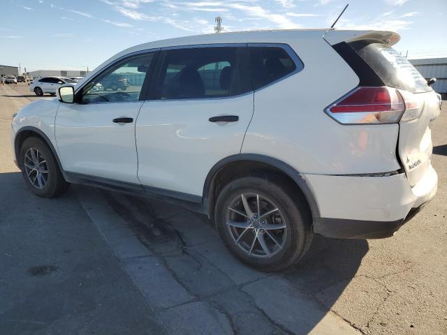 KNMAT2MT4GP619763 - 2016 NISSAN ROGUE S WHITE photo 2