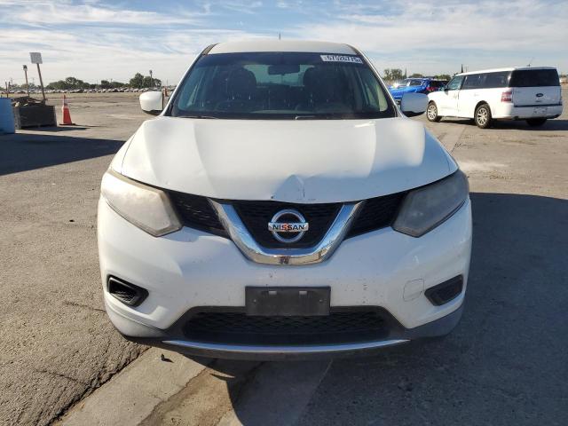 KNMAT2MT4GP619763 - 2016 NISSAN ROGUE S WHITE photo 5