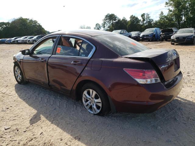 1HGCP26419A074745 - 2009 HONDA ACCORD LXP BURGUNDY photo 2