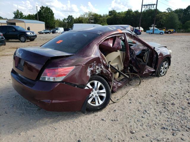 1HGCP26419A074745 - 2009 HONDA ACCORD LXP BURGUNDY photo 3