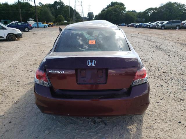 1HGCP26419A074745 - 2009 HONDA ACCORD LXP BURGUNDY photo 6