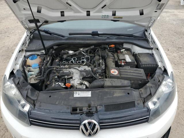 3VWPL7AJ9BM700716 - 2011 VOLKSWAGEN JETTA TDI თეთრი ფოტო 11