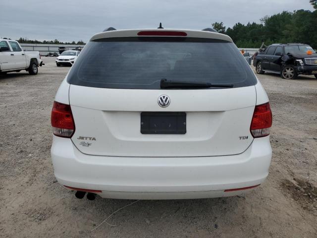 3VWPL7AJ9BM700716 - 2011 VOLKSWAGEN JETTA TDI თეთრი ფოტო 6