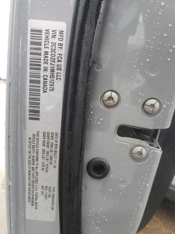 2C3CDZFJ1MH512975 - 2021 DODGE CHALLENGER R/T SCAT PACK GRAY photo 13