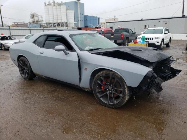 2C3CDZFJ1MH512975 - 2021 DODGE CHALLENGER R/T SCAT PACK GRAY photo 4