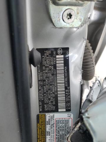 4T1BK36B35U053607 - 2005 TOYOTA AVALON XL 银色 照片 12