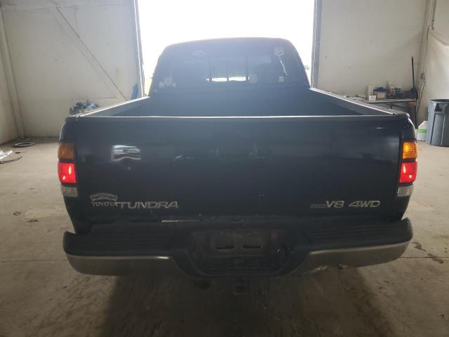5TBBT441X2S280156 - 2002 TOYOTA TUNDRA ACCESS CAB BLACK photo 6