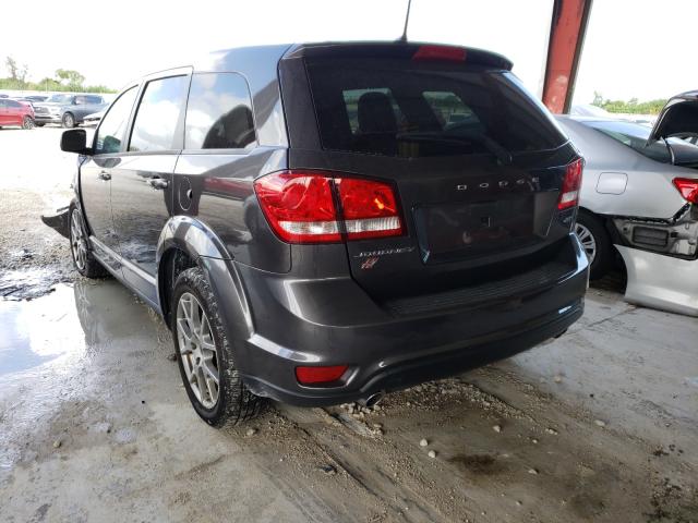 3C4PDDEGXKT720296 - 2019 DODGE JOURNEY GT CHARCOAL photo 3