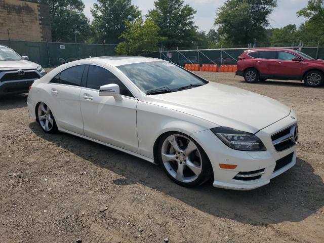 WDDLJ7DB5DA079668 - 2013 MERCEDES-BENZ CLS 550 WHITE photo 4