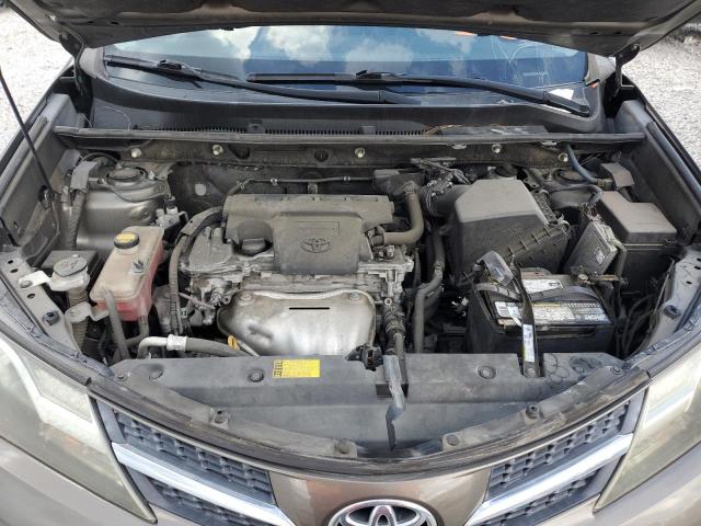 JTMWFREV5DD012094 - 2013 TOYOTA RAV4 XLE GRAY photo 12