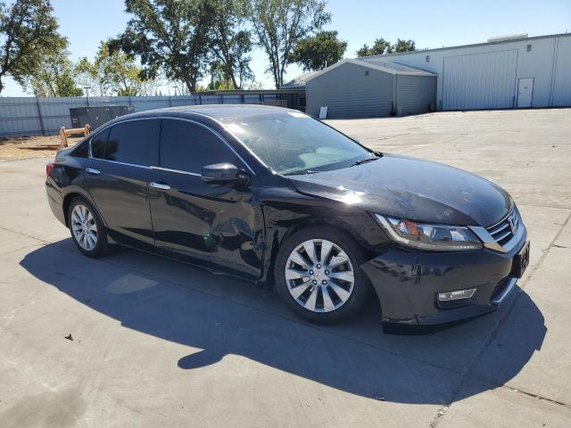 1HGCR2F8XDA024772 - 2013 HONDA ACCORD EXL BLACK photo 4