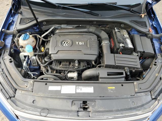 1VWGT7A33HC048641 - 2017 VOLKSWAGEN PASSAT SE BLUE photo 11