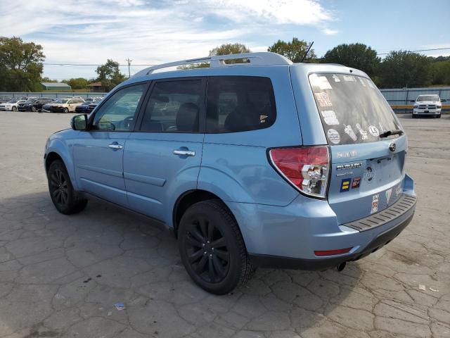 JF2SHAGC6BH703048 - 2011 SUBARU FORESTER TOURING 蓝色 照片 2