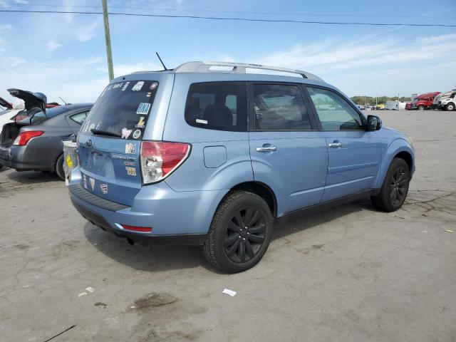 JF2SHAGC6BH703048 - 2011 SUBARU FORESTER TOURING 蓝色 照片 3