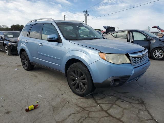 JF2SHAGC6BH703048 - 2011 SUBARU FORESTER TOURING 蓝色 照片 4