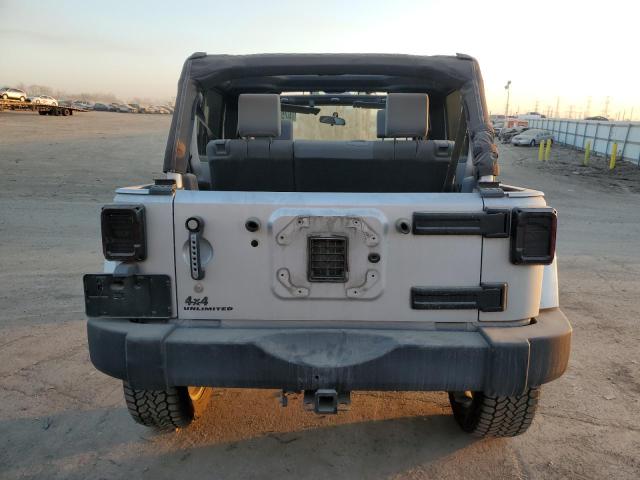 1J4GA59187L149747 - 2007 JEEP WRANGLER SAHARA SILVER photo 6