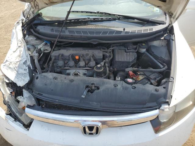 1HGFA168X8L003137 - 2008 HONDA CIVIC EX WHITE photo 11