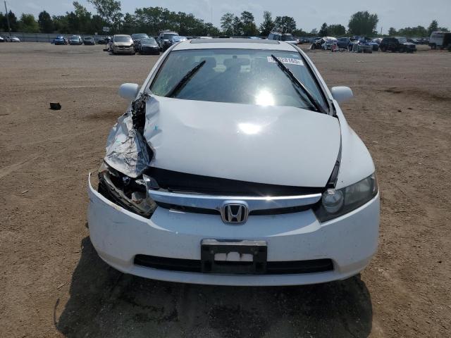 1HGFA168X8L003137 - 2008 HONDA CIVIC EX WHITE photo 5