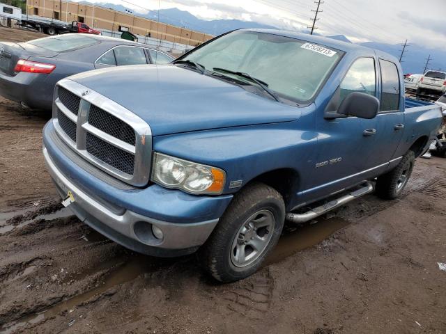 1D7HU18D33S303874 - 2003 DODGE RAM 1500 ST BLUE photo 1