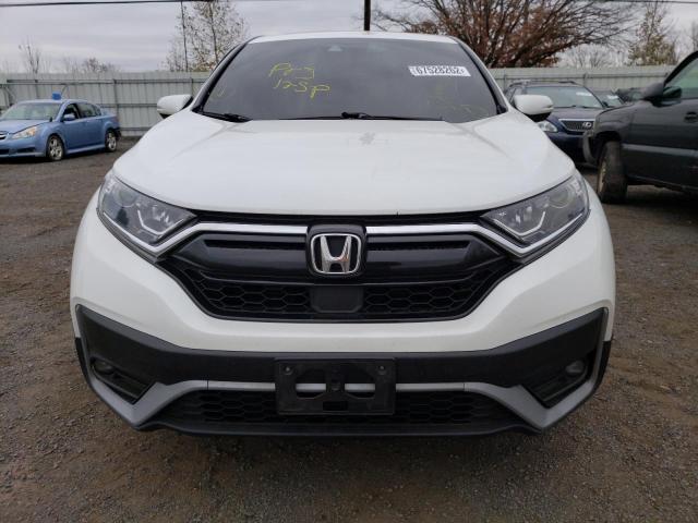 2HKRW2H80MH668837 - 2021 HONDA CR-V EXL WHITE photo 5