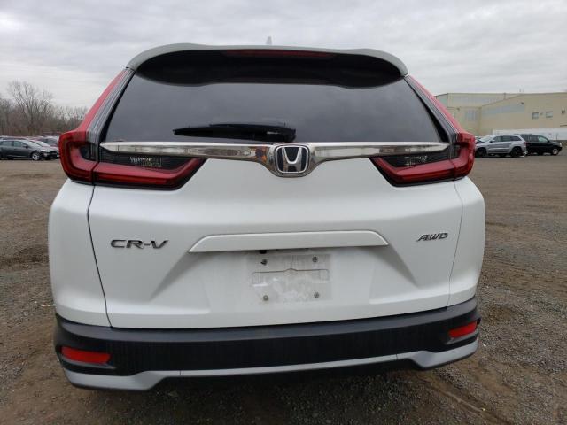 2HKRW2H80MH668837 - 2021 HONDA CR-V EXL WHITE photo 6