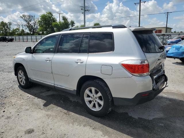 5TDZA3EH8BS016189 - 2011 TOYOTA HIGHLANDER BASE Plata foto 2