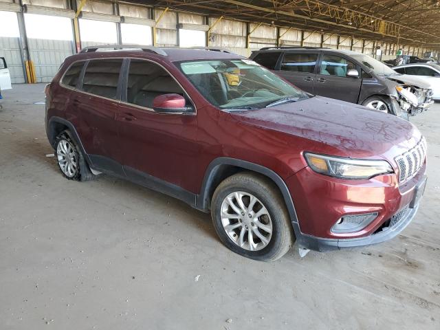 1C4PJLCB0KD458031 - 2019 JEEP CHEROKEE LATITUDE BURGUNDY photo 4