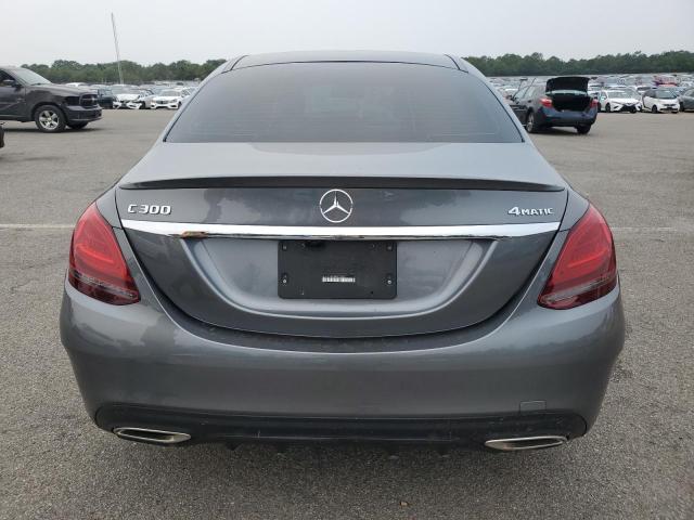 W1KWF8EB4MR650068 - 2021 MERCEDES-BENZ C 300 4MATIC GRAY photo 6