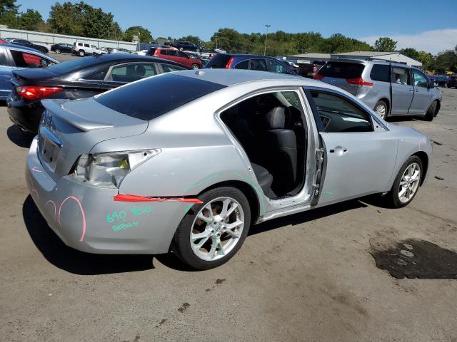 1N4AA5AP6EC495732 - 2014 NISSAN MAXIMA S SILVER photo 3